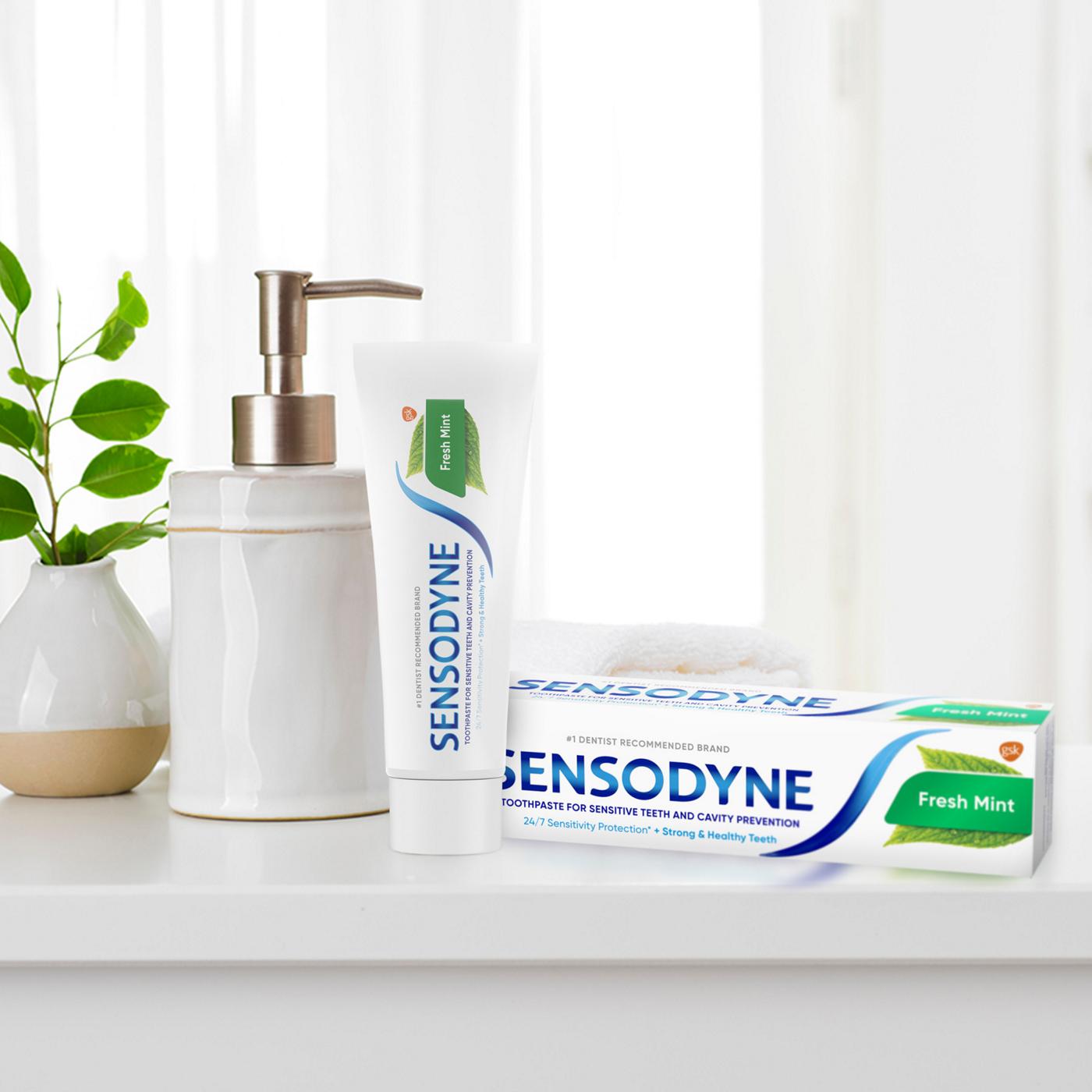 Sensodyne Sensitive Toothpaste - Fresh Mint; image 5 of 8