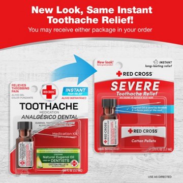 Red Cross Severe Toothache Relief Kit