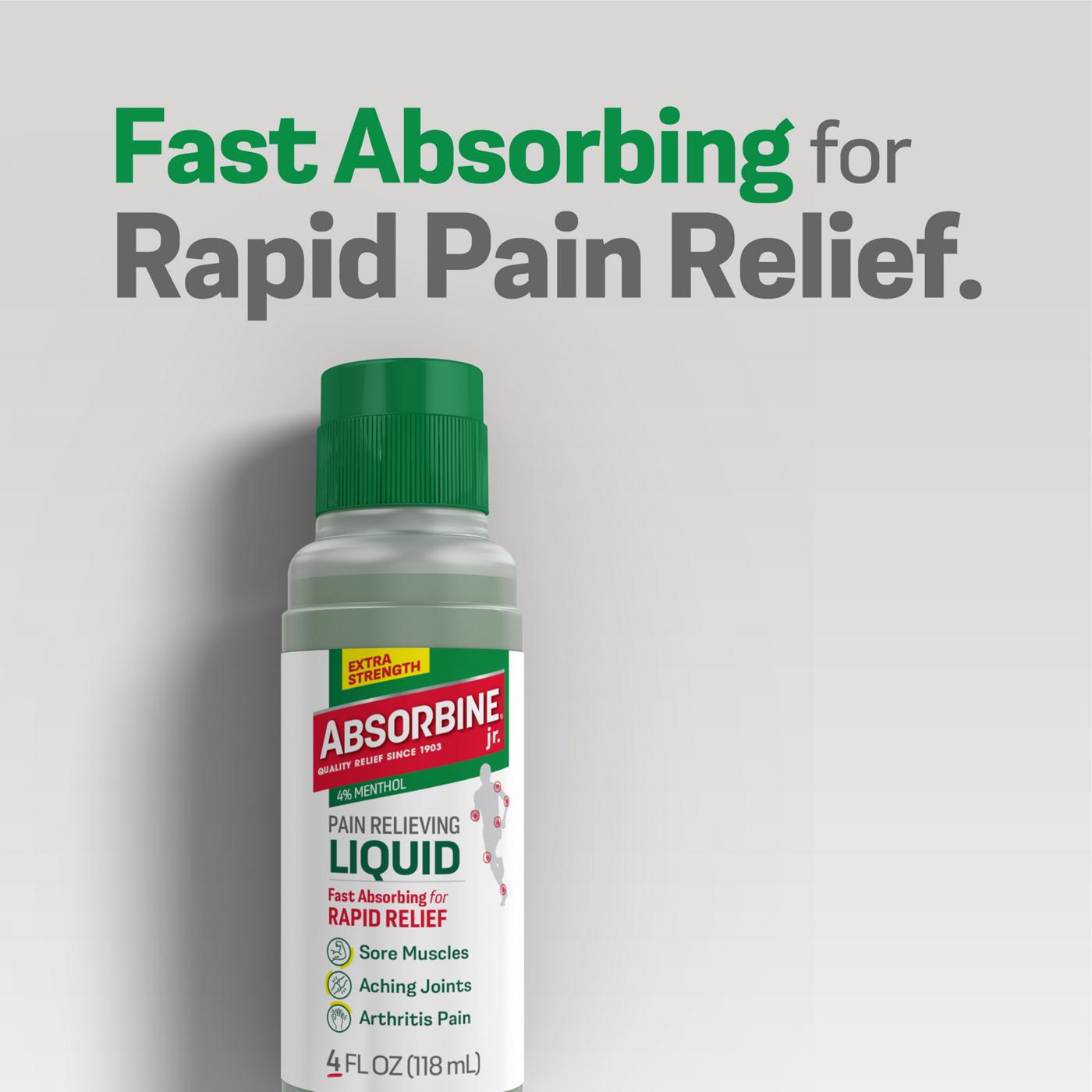 Absorbine Jr. Plus Pain Relieving Liquid Extra Strength Formula; image 2 of 3