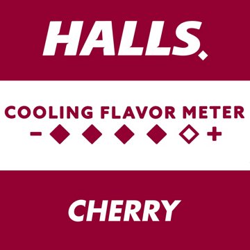 Halls Relief Cherry Cough Drops, 30 pk