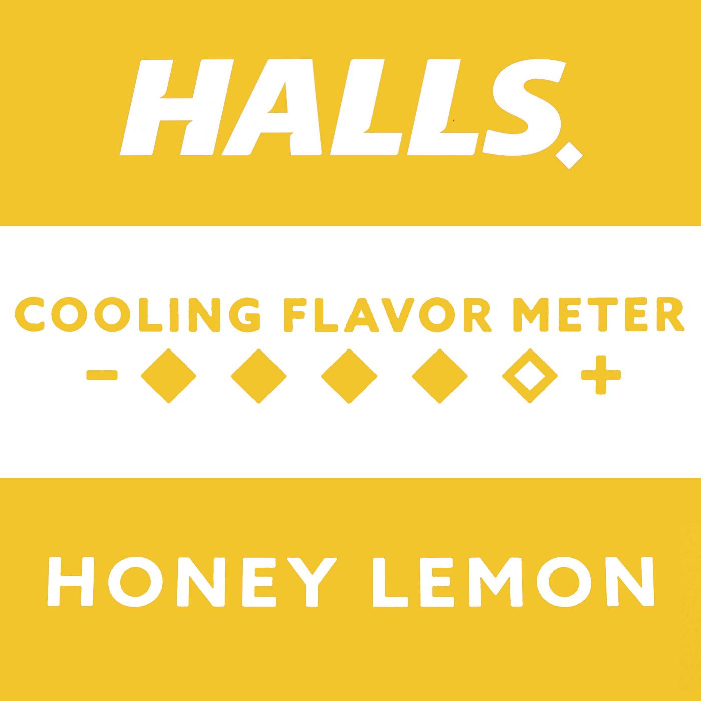 Halls Relief Cough Drops - Honey Lemon; image 6 of 6