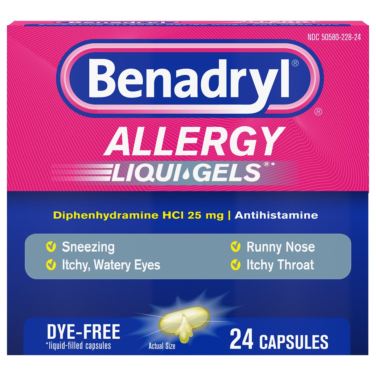 are benadryl liquid gels safe for dogs