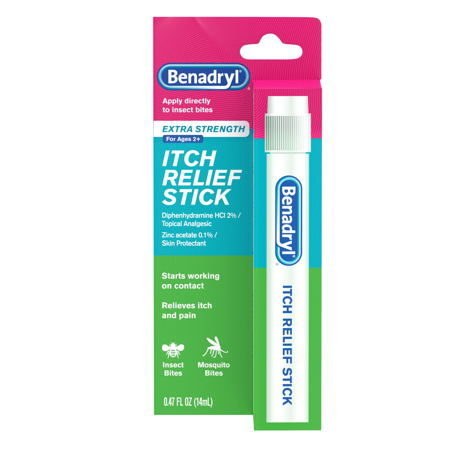 【美品】BREDREN ブレジン THEMAGICSTICK Benadryl Extra Strength Itch Relief Stick, Travel Size, .47 oz