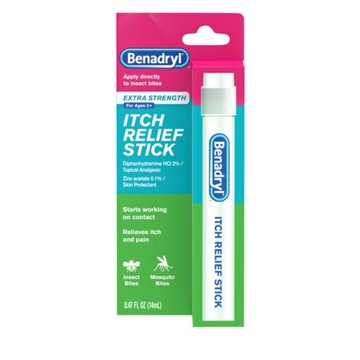 Benadryl Extra Strength Itch Relief Stick, Travel Size