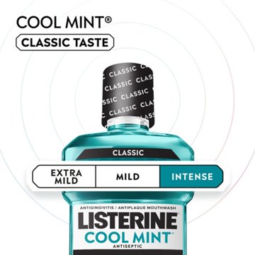 Listerine Cool Mint Antiseptic Mouthwash, 16.9 oz