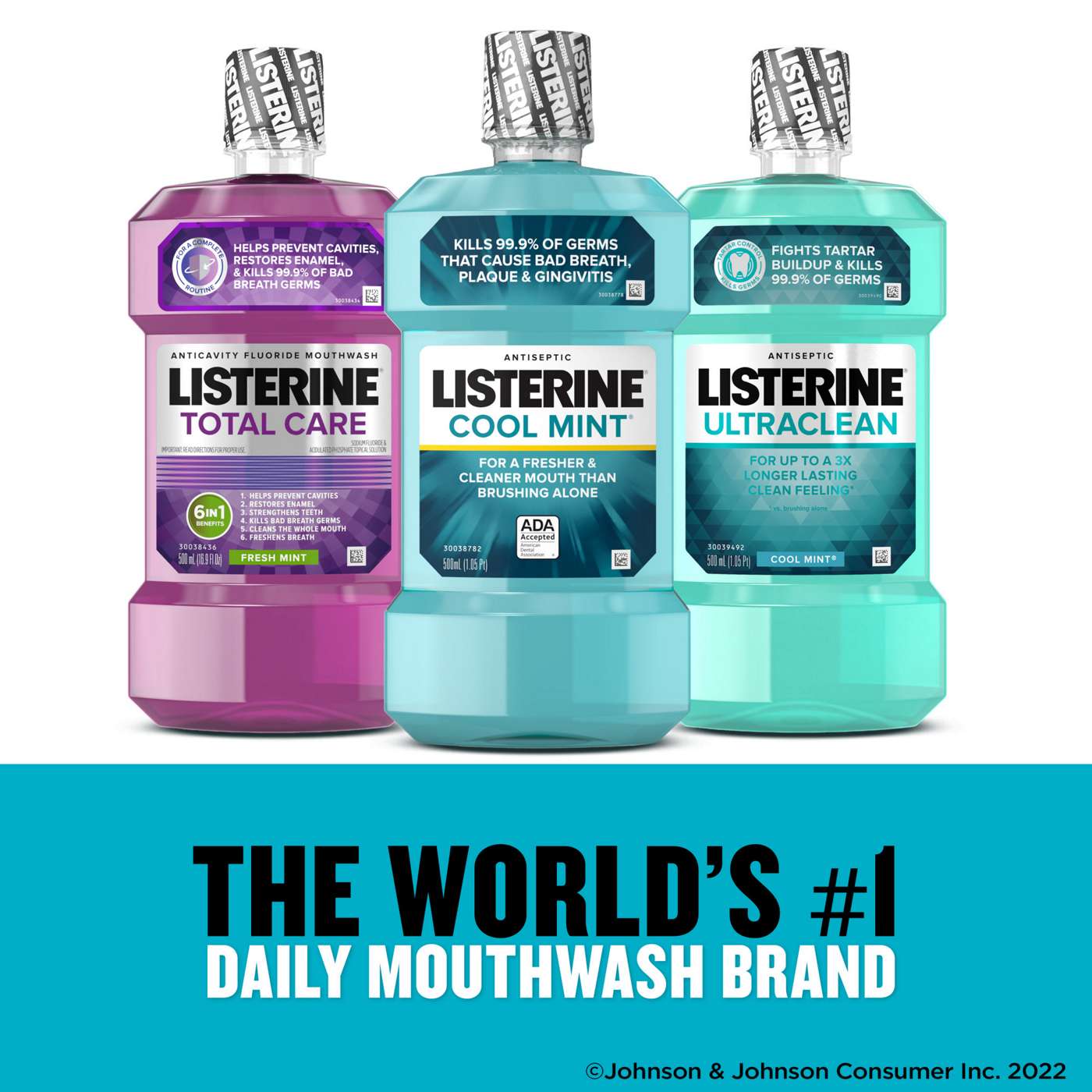 Listerine Cool Mint Antiseptic Mouthwash; image 7 of 8