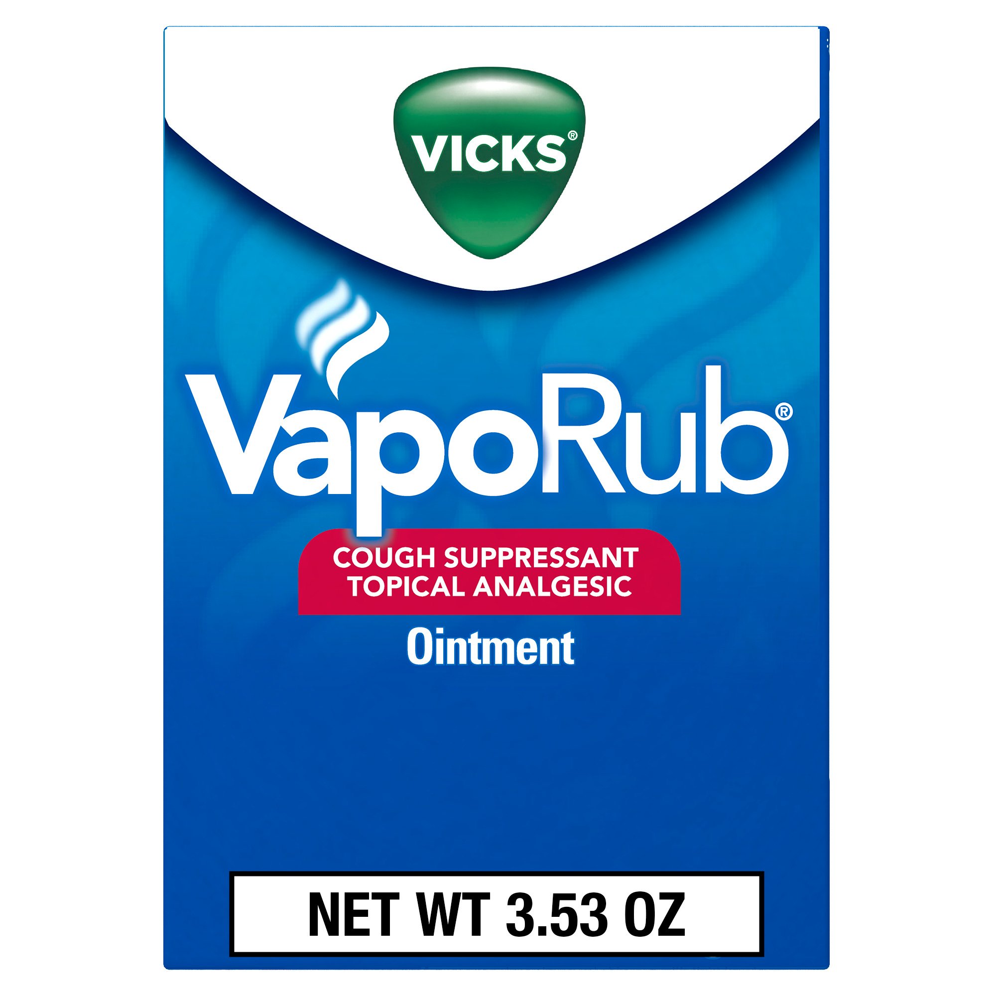 Vicks VapoRub Cough Suppressant Topical Analgesic Ointment Shop Cough, Cold & Flu at HEB