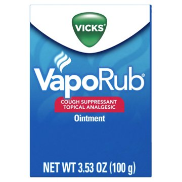 Vicks VapoRub Topical Chest Rub & Analgesic Ointment, Relief from Cough Due to Cold, Aches & Pains