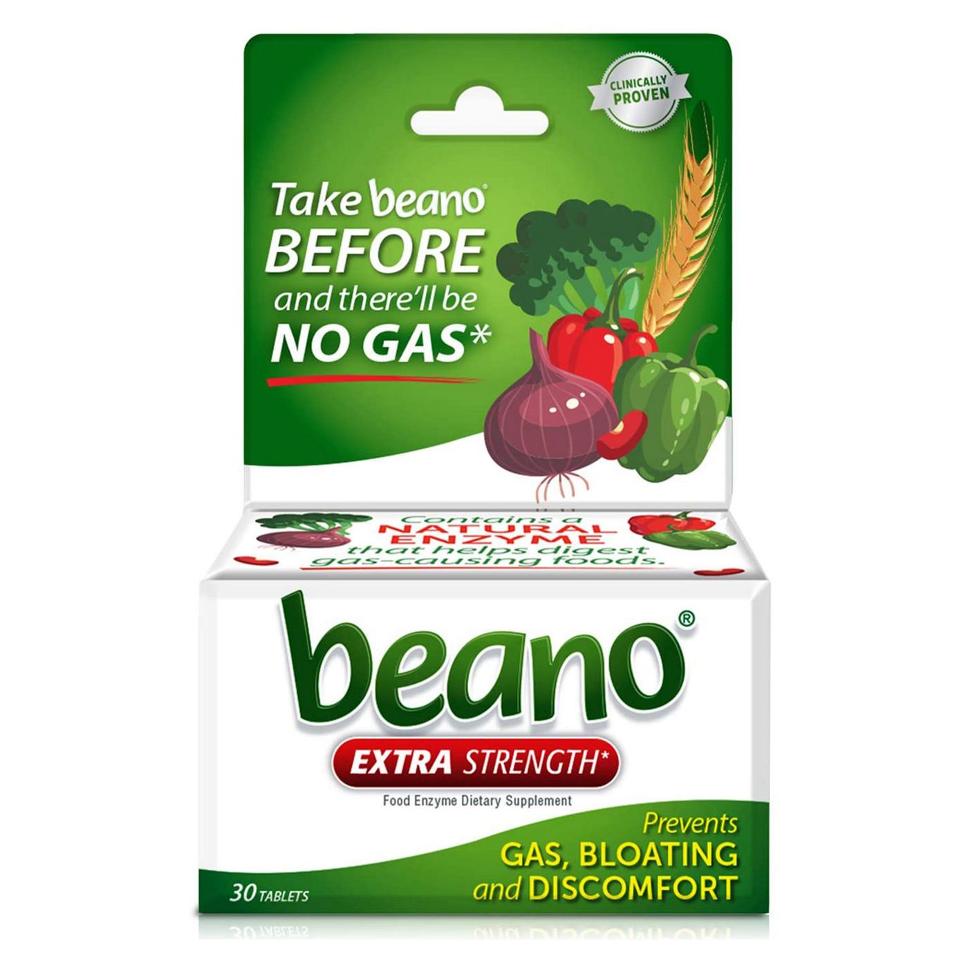 Beano Gas Prevention & Digestive Enzyme Supplement Extra Strength; image 1 of 5