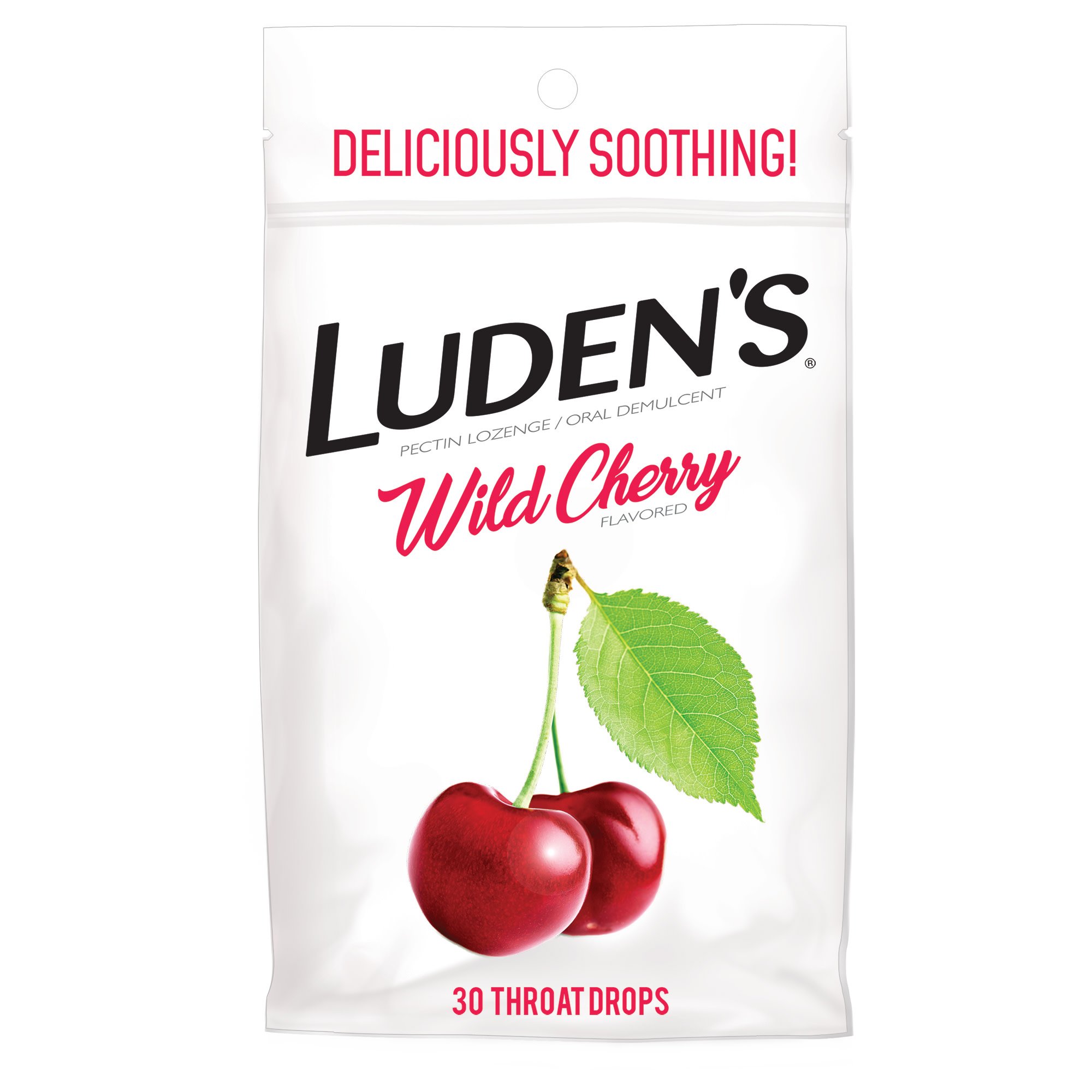 Luden's Soothing Throat Drops Wild Cherry Shop Cough, cold & flu at