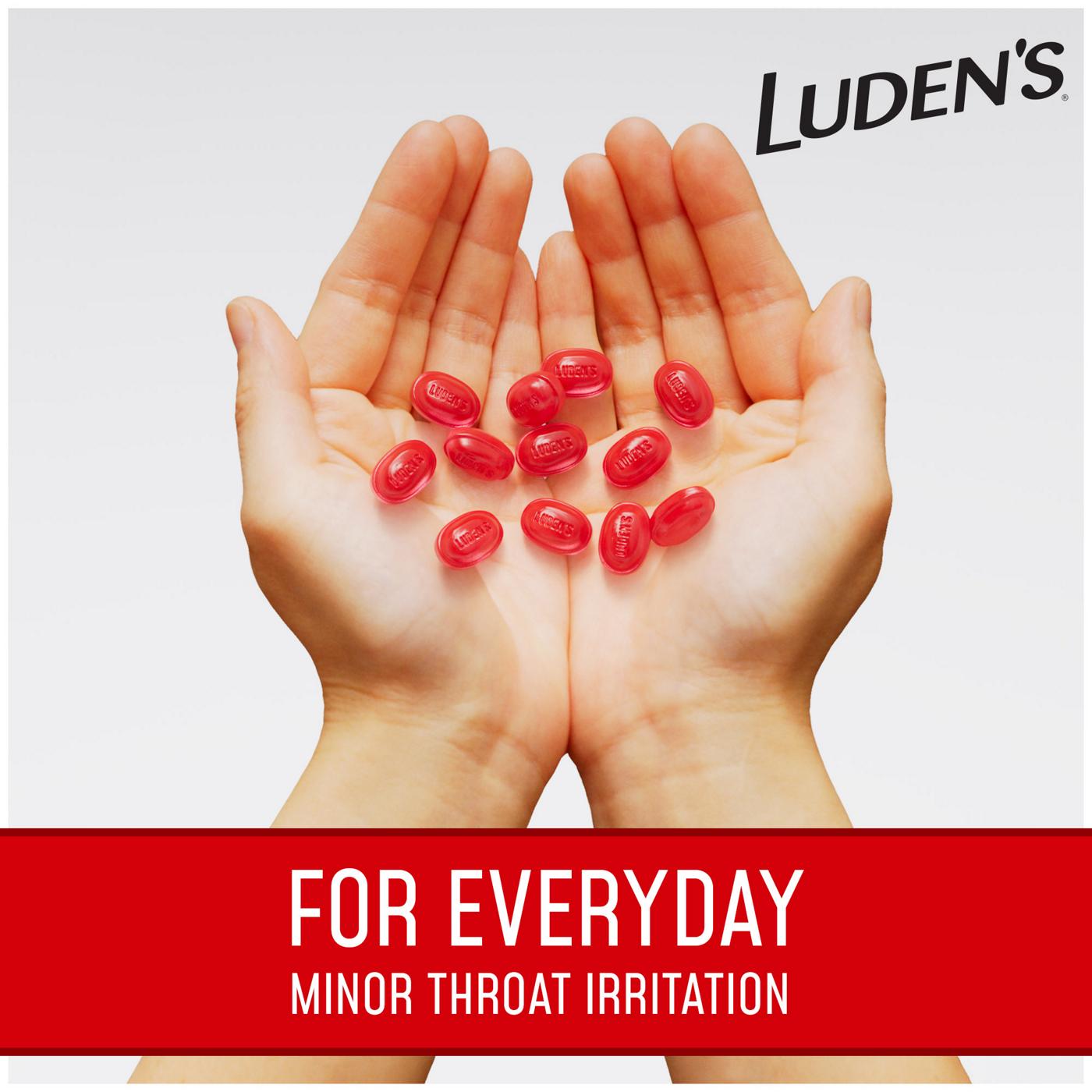 Luden's Soothing Throat Drops - Wild Cherry; image 2 of 5