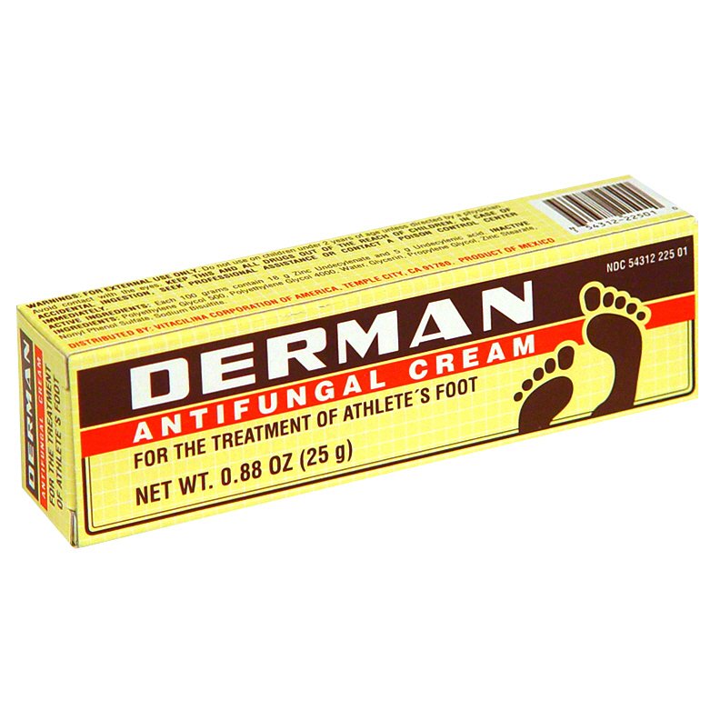 Derman Antifungal Cream Shop Foot Care at HEB