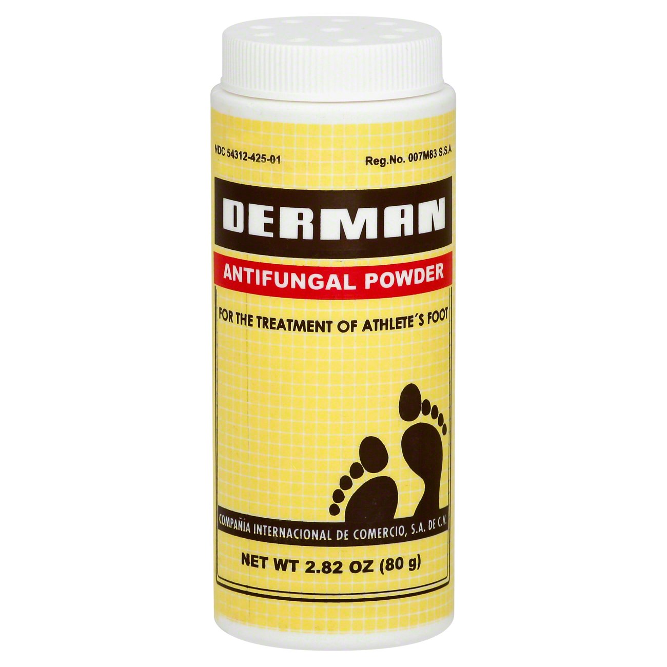 Derman Antifungal Powder Shop Skin & Scalp Treatments at HEB