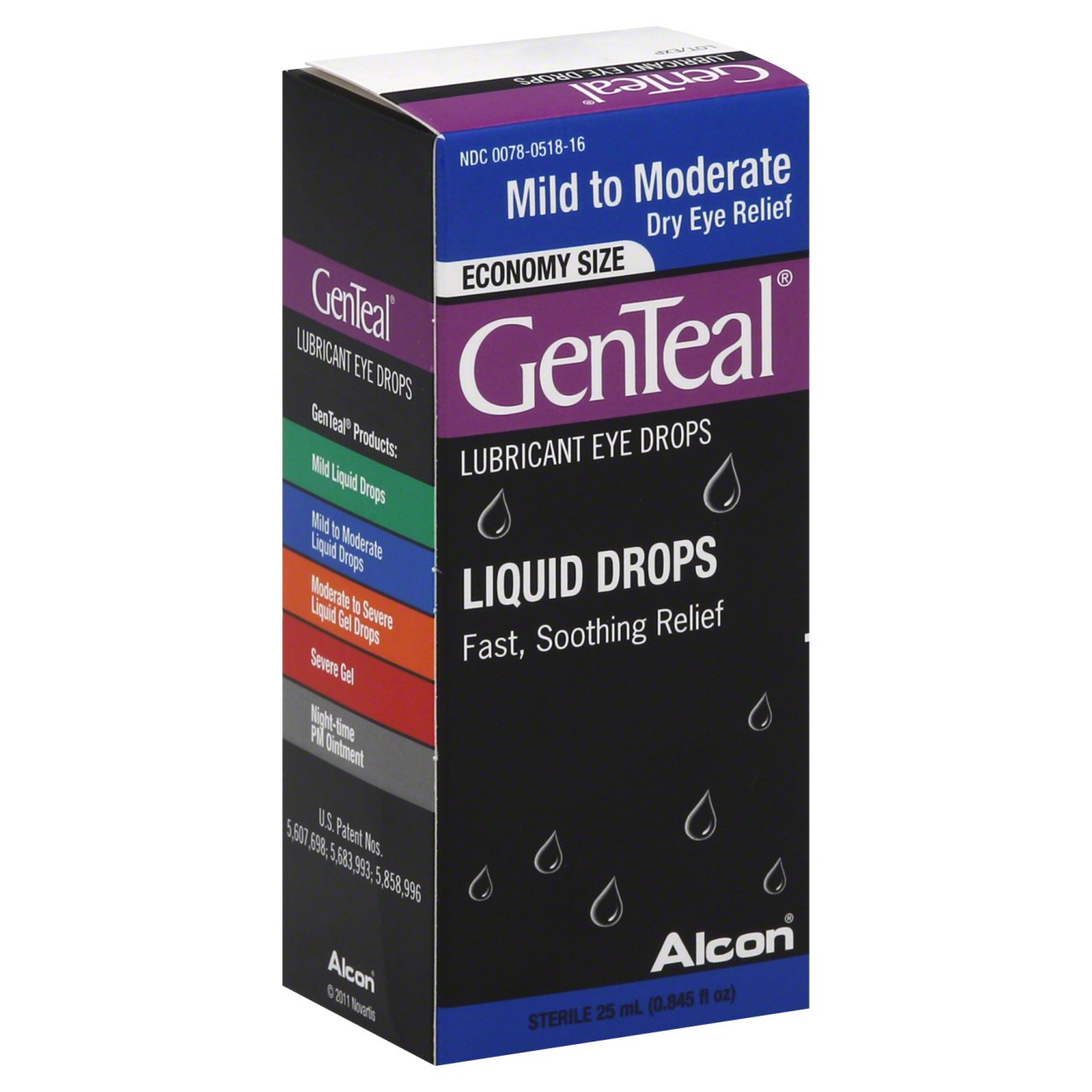 GenTeal Mild to Moderate Dry Eye Relief Liquid Lubricant Eye Drops