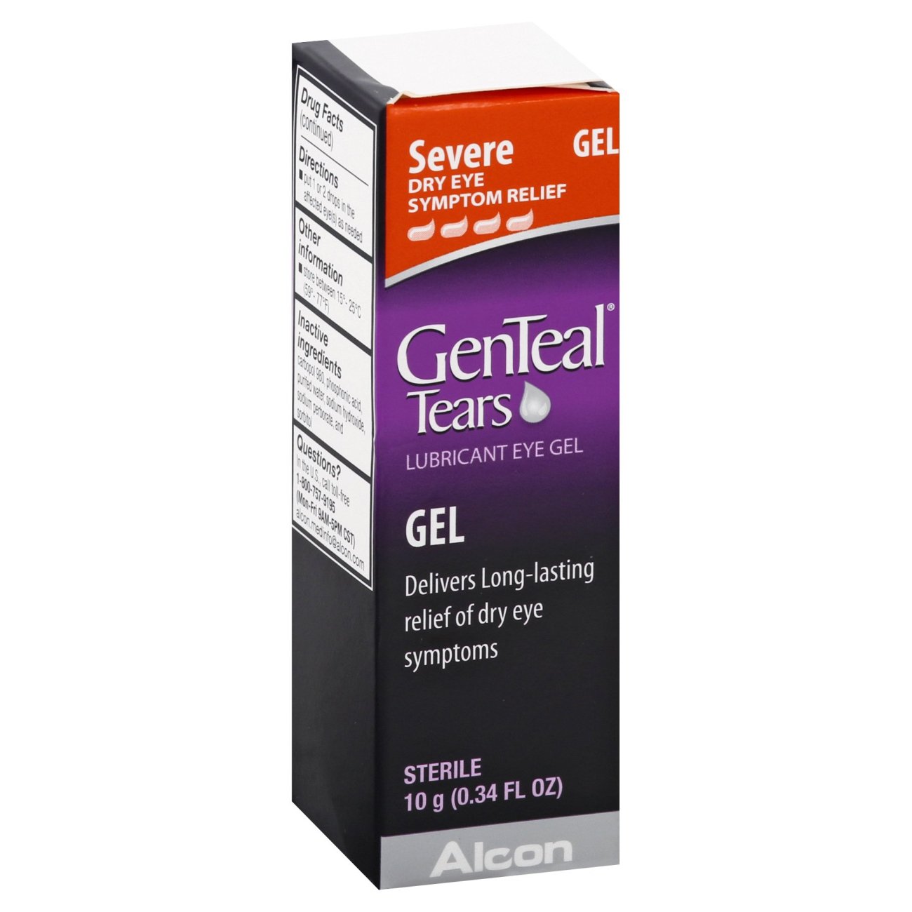 GenTeal Tears Severe Lubricant Eye Gel Shop Eye Drops & Lubricants at