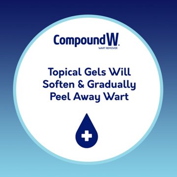 Compound W Maximum Strength Fast Acting Gel Wart Remover, 0.25 oz