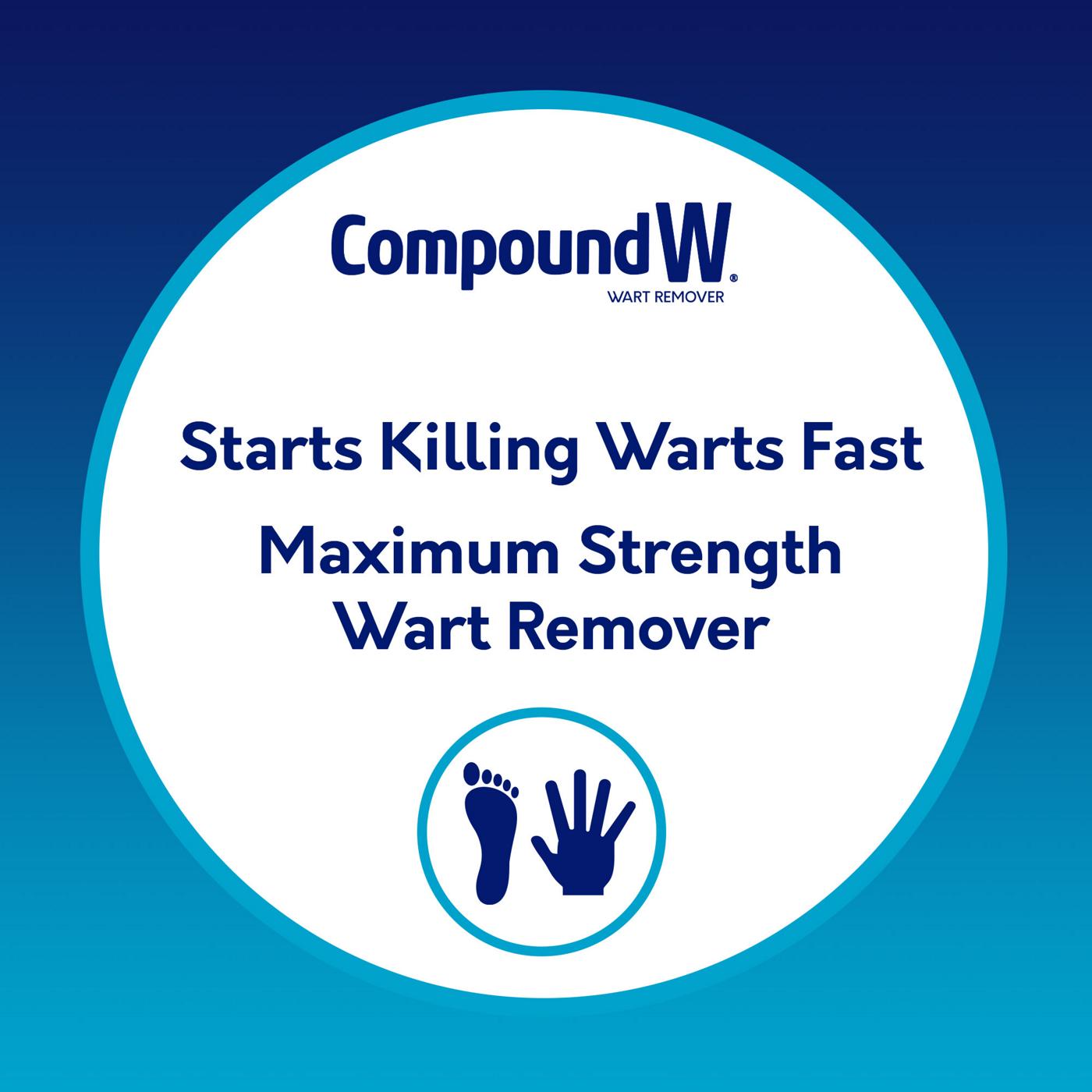 Compound W® Fast-Acting Maximum Strength Wart Remover Gel, 0.25 oz