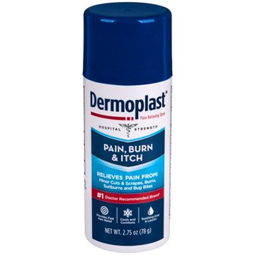 Dermoplast Pain Relief Spray for Cuts, Burns & Itch , 2.75 oz