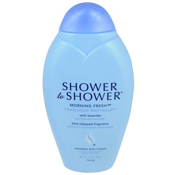 Shower to Shower Morning Fresh Absorbent Body Powder, 13 oz