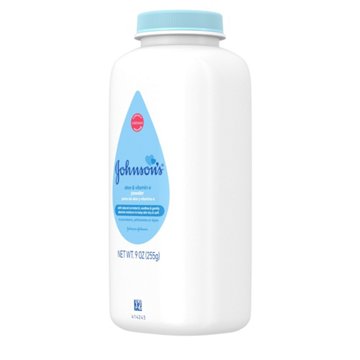 Johnson's Baby Cornstarch Baby Powder with Aloe & Vitamin E, 9 oz