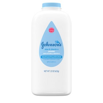 Johnson's Baby Cornstarch Baby Powder with Aloe & Vitamin E, 22 oz