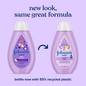 Johnson's Baby Tear-Free Bedtime Bath with Soothing Aromas, 13.6 oz