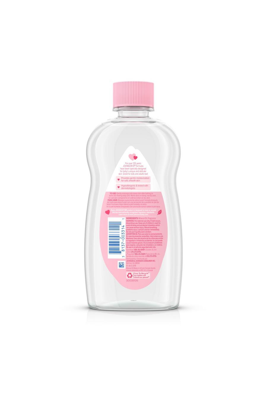 Johnson's Baby Oil; image 2 of 3