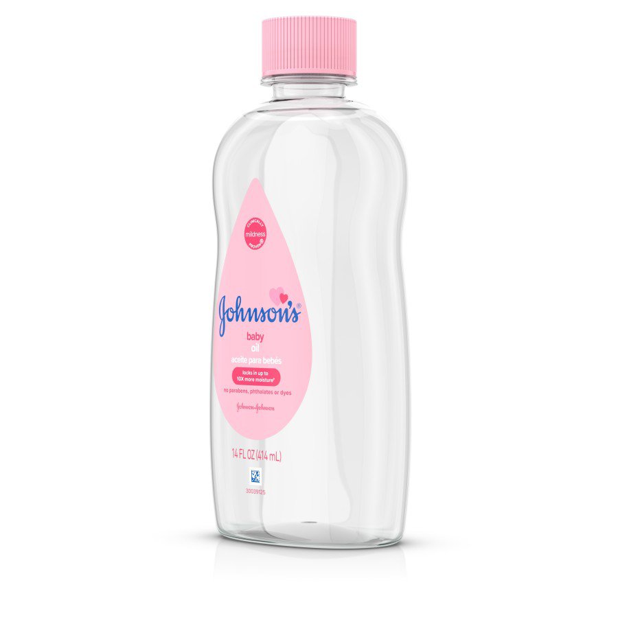 Johnsons store baby oil