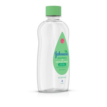 Johnson's Baby Mineral Oil with Aloe Vera & Vitamin E, 14 oz
