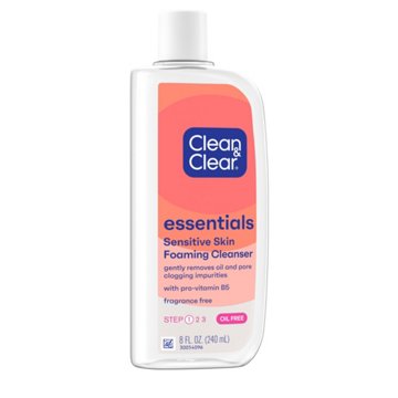 Clean & Clear Essentials Oil-Free Foaming Daily Facial Cleanser