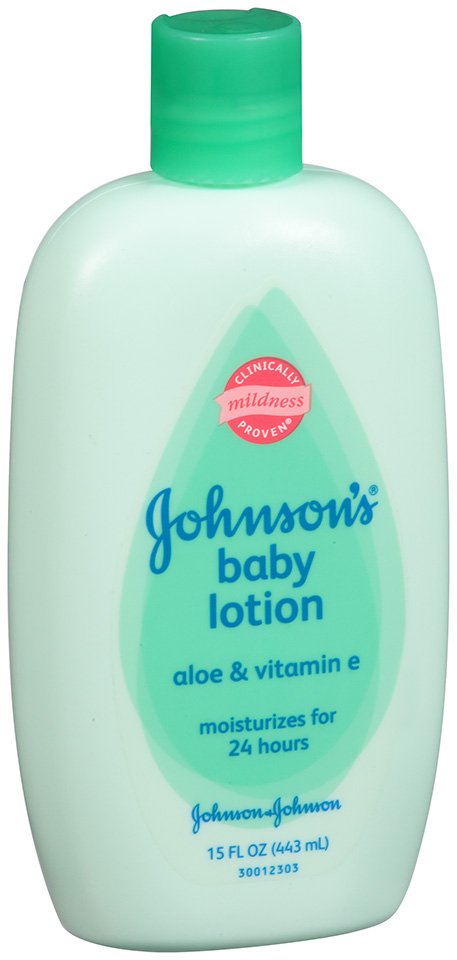 green johnson baby lotion