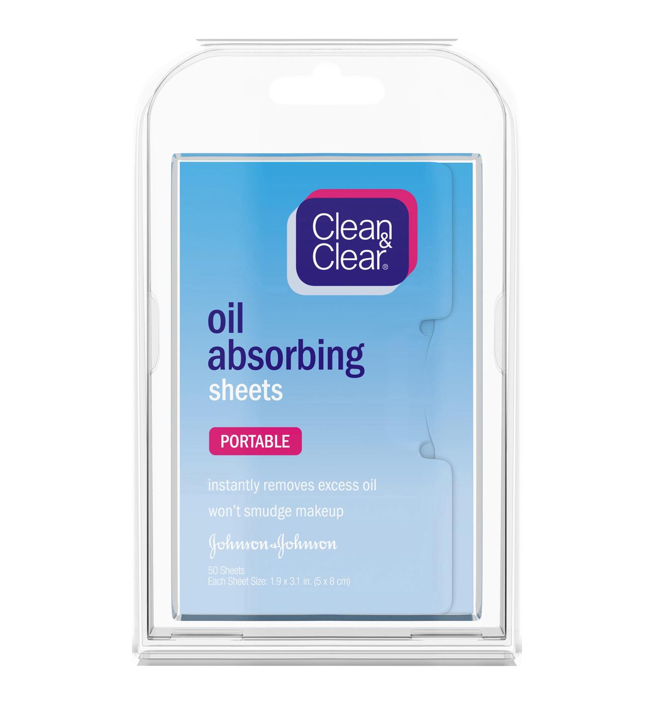 Clean & Clear Oil Absorbing Sheets; image 1 of 8