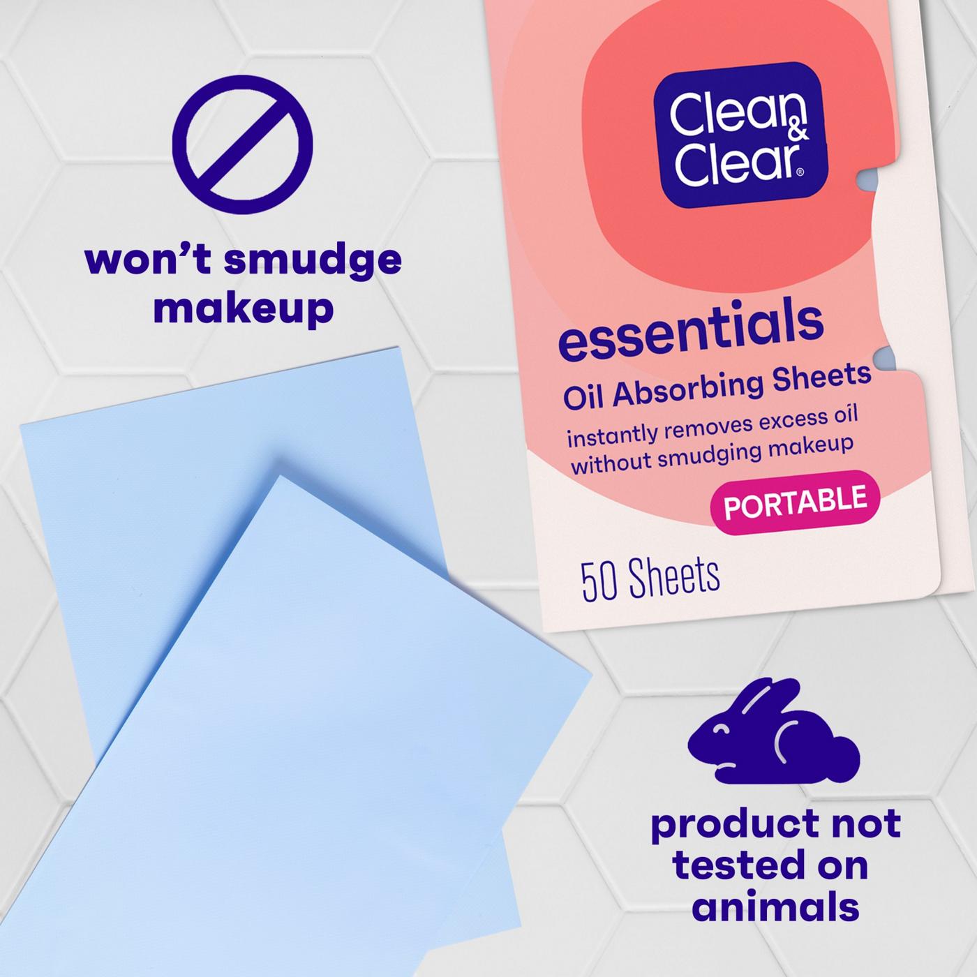 Clean & Clear Oil Absorbing Sheets; image 2 of 8