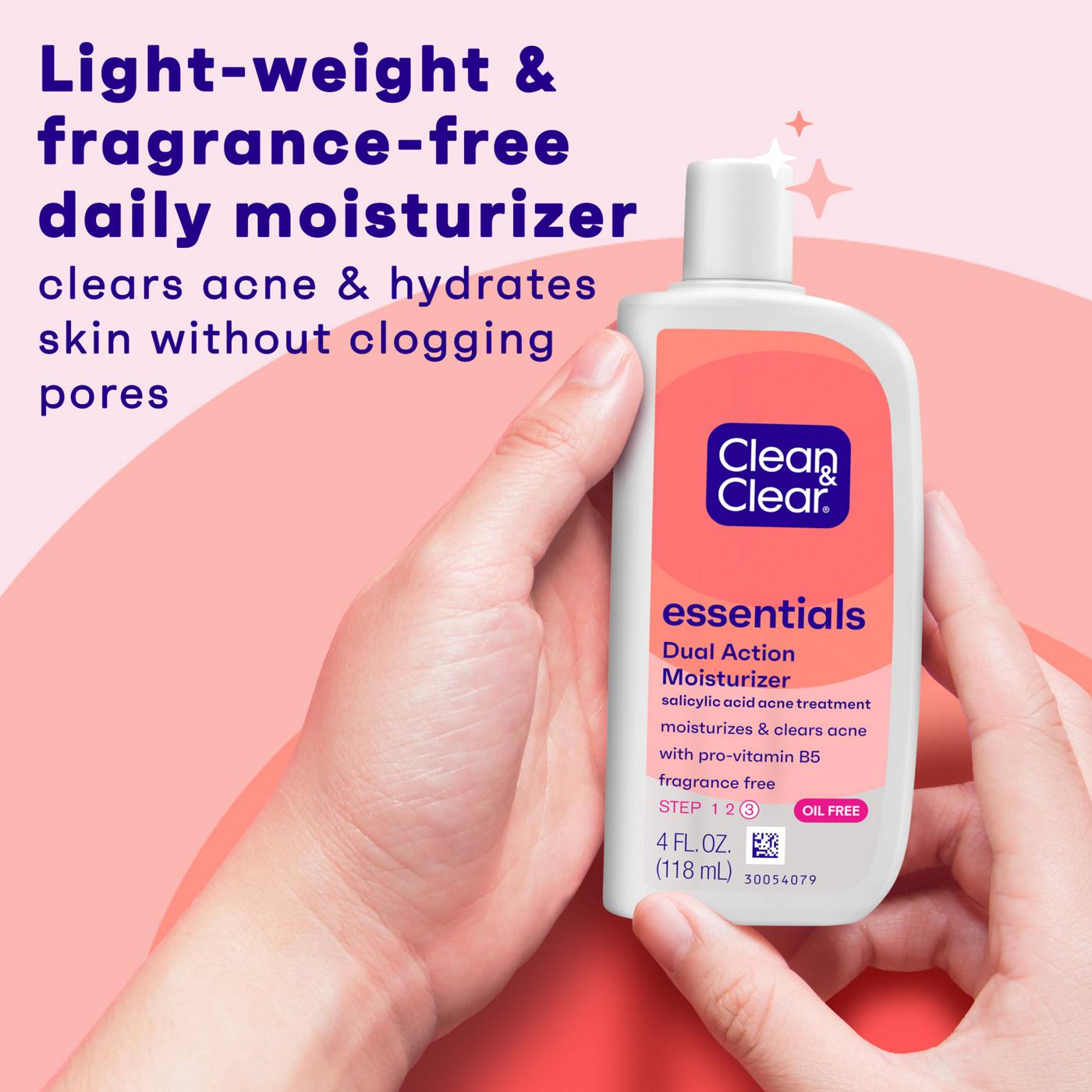 Clean & Clear ® dual action moisturizer