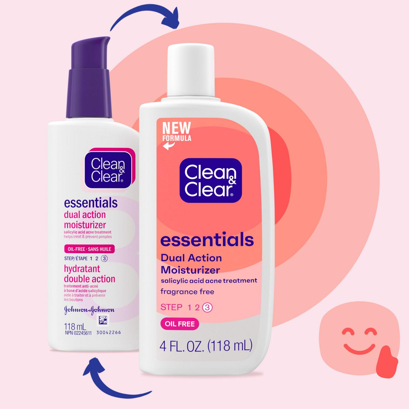 Clean & Clear Dual Action Moisturizer; image 5 of 8