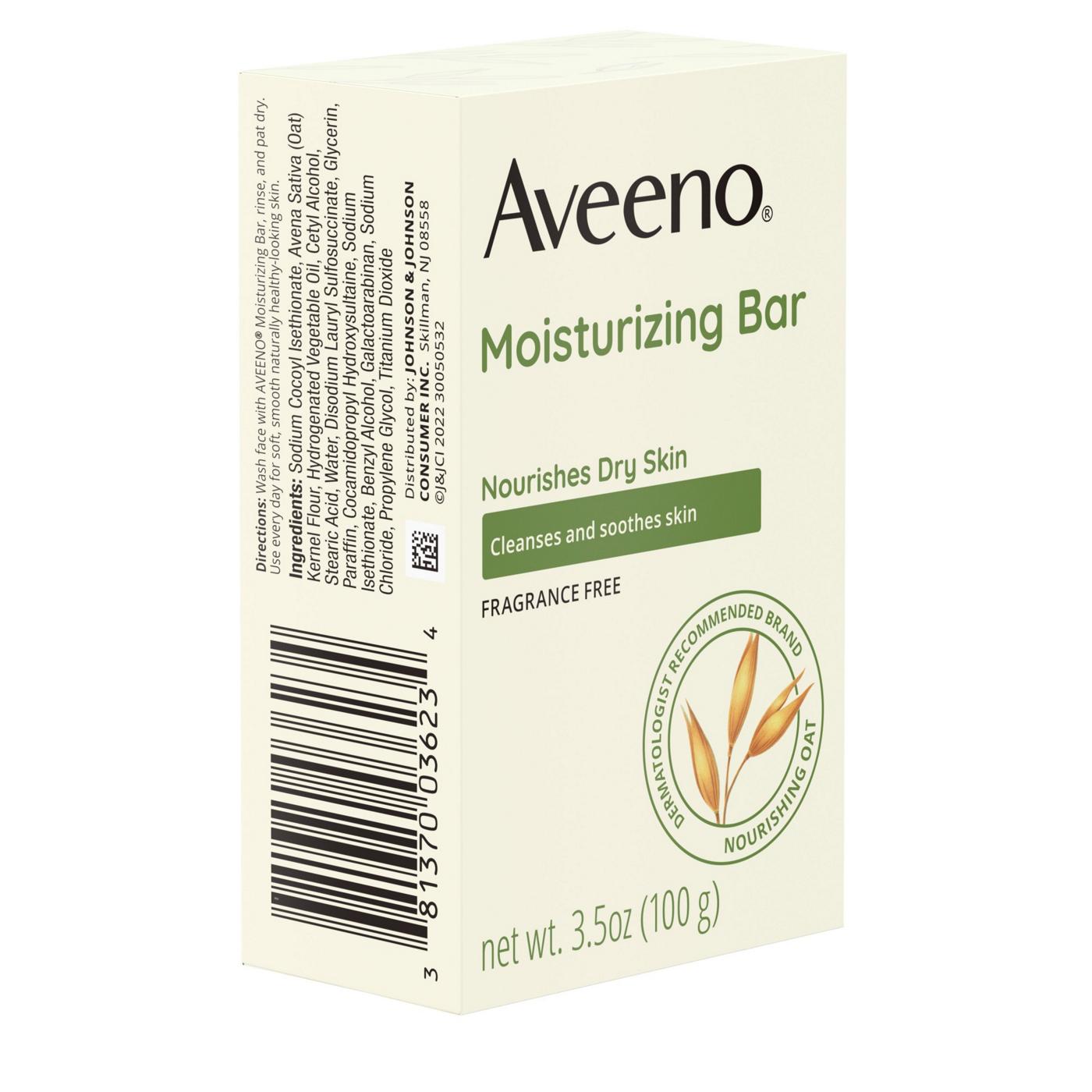 Aveeno Moisturizing Bar; image 4 of 7