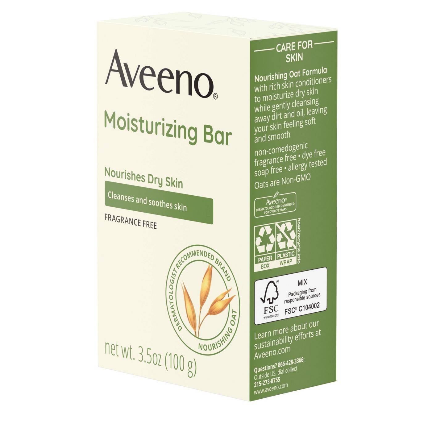 Aveeno Moisturizing Bar; image 7 of 7