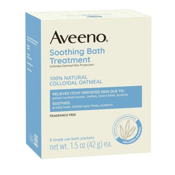 Aveeno Soothing Bath Treatment, 8 ct