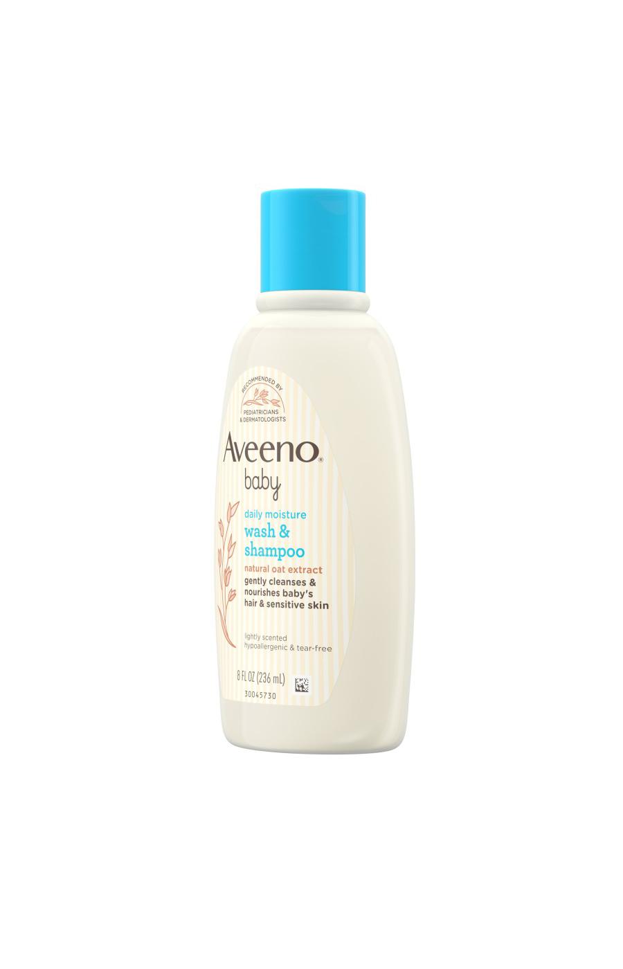 Aveeno Baby Wash & Shampoo; image 5 of 7