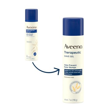Aveeno Therapeutic Shave Gel, 7 oz