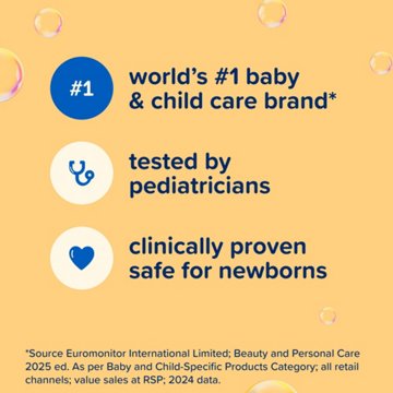 Johnson's Baby Gentle & Hypoallergenic Tear-Free Baby Shampoo
