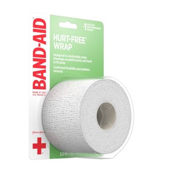 Band-Aid Hurt-Free Self-Adherent Post-Surgery Wound Wrap, 2.3 yd