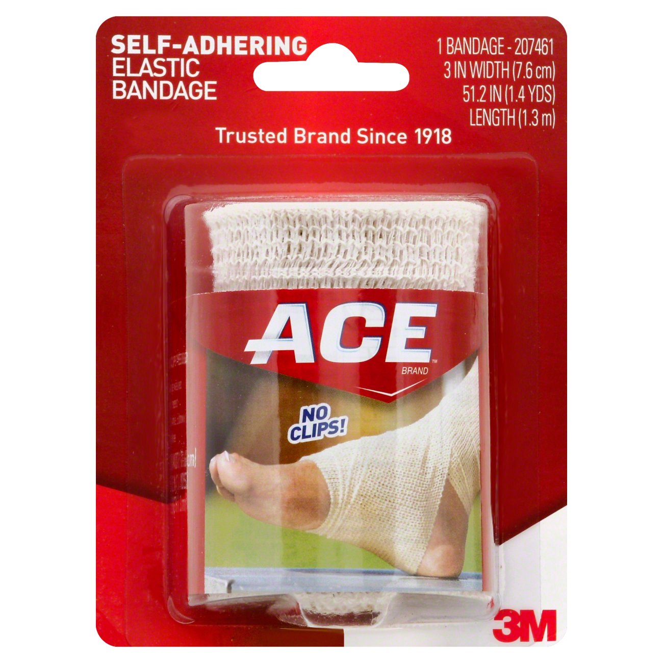 Ace 3 Inch Self-Adhering Elastic Bandage - Shop Sleeves & Braces At H-E-B