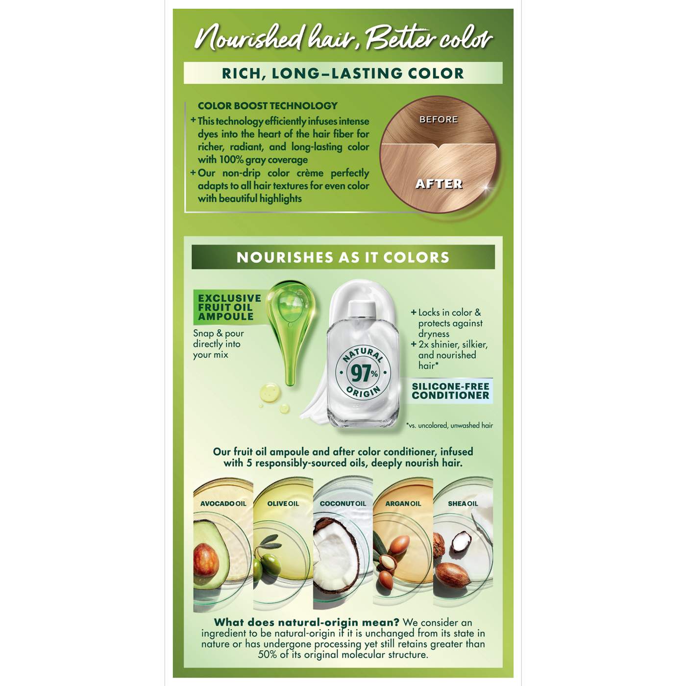 Garnier Nutrisse Nourishing Hair Color Creme - 100 Extra-Light Natural Blonde (Chamomile); image 5 of 6