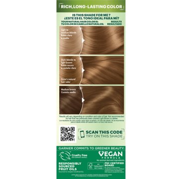 Garnier Nutrisse Nourishing Hair Color Creme - 70 Dark Natural Blonde