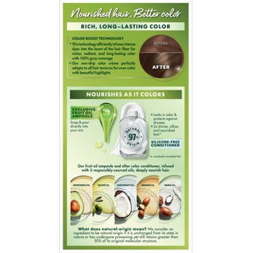 Garnier Nutrisse Nourishing Hair Color Creme - 60 Light Natural Brown