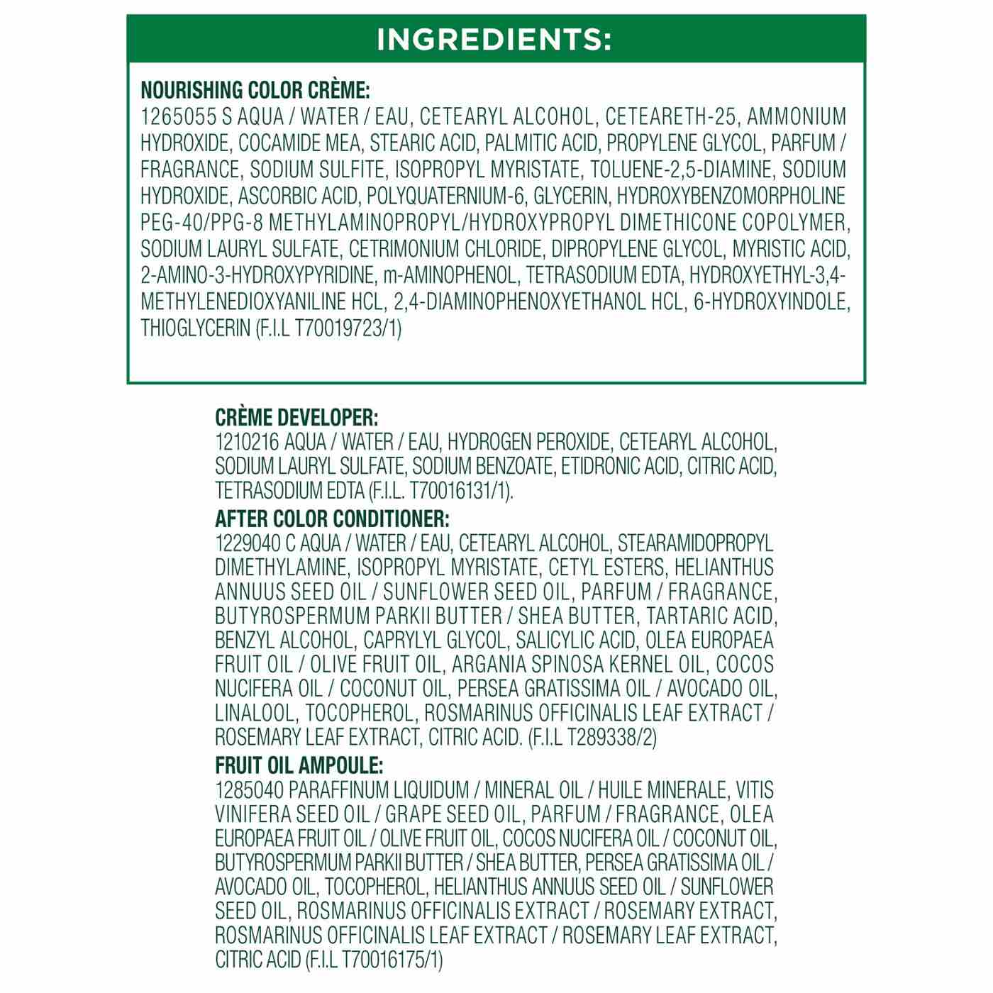 Garnier Nutrisse Nourishing Hair Color Creme - 60 Light Natural Brown; image 3 of 3