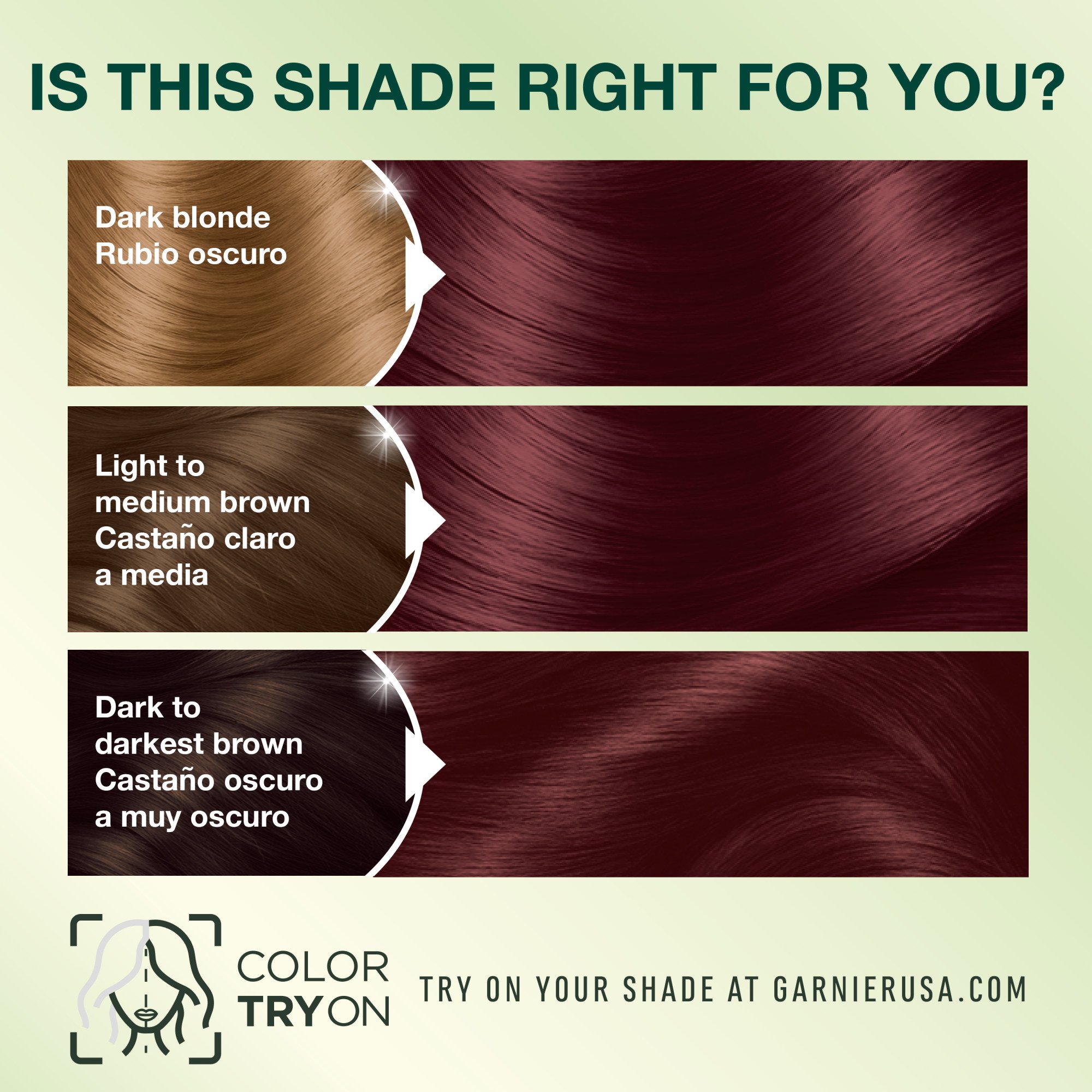 Garnier Nutrisse Nourishing Hair Color Creme 56 Medium Reddish Brown  (Sangria) - Shop Hair Color at H-E-B
