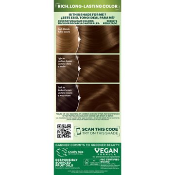 Garnier Nutrisse Nourishing Hair Color Creme - 53 Medium Golden Brown