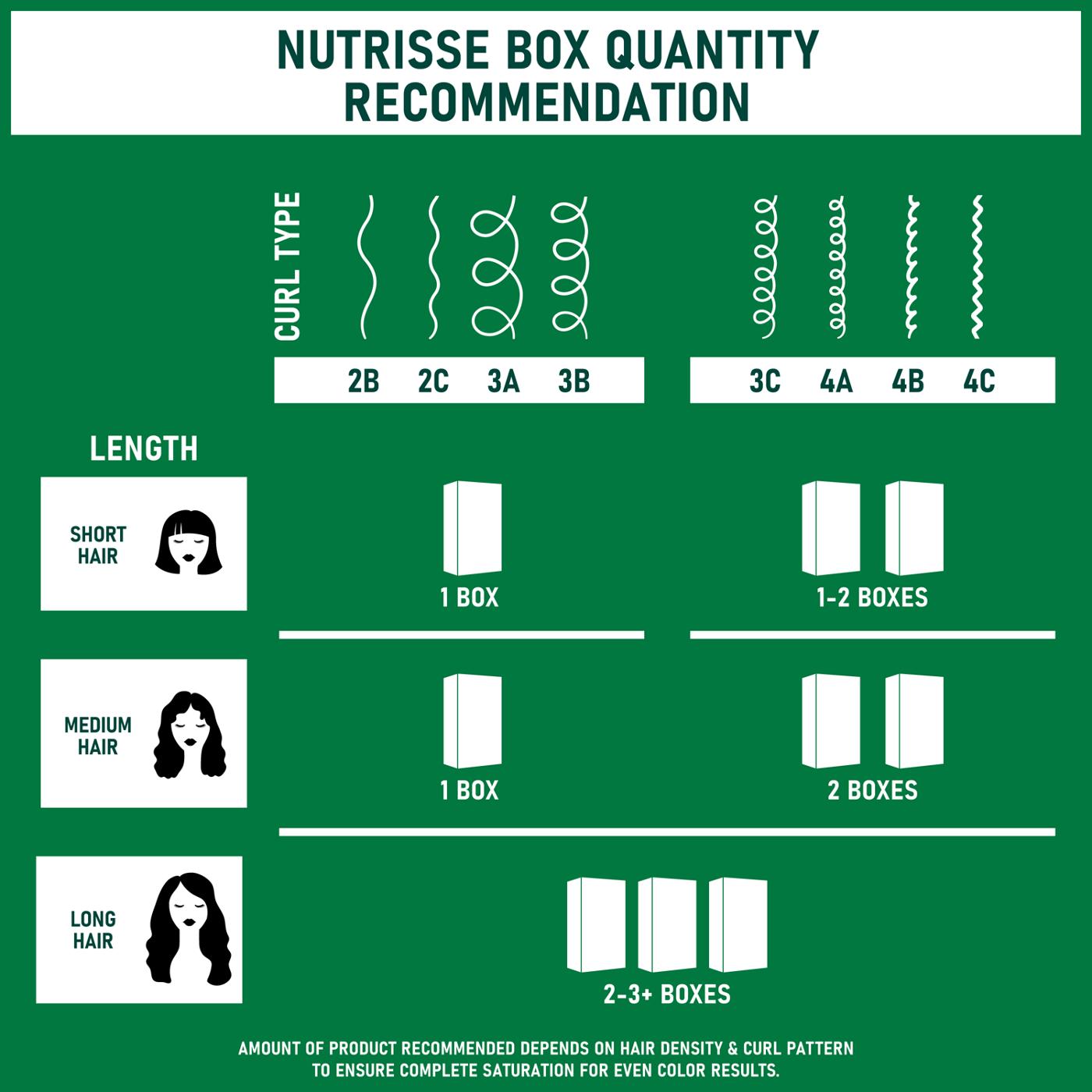 Garnier Nutrisse Nourishing Hair Color Creme with Five Oils - 10 Black (Licorice); image 2 of 6